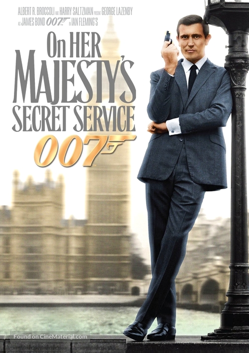 On Her Majesty&#039;s Secret Service - Canadian DVD movie cover