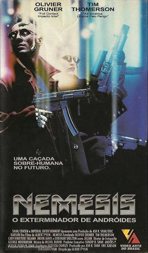 Nemesis - Brazilian VHS movie cover