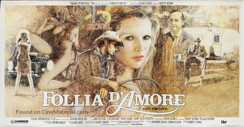 Fool for Love - Italian Movie Poster