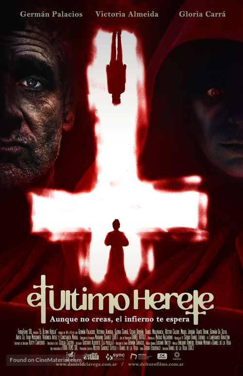 El &uacute;ltimo hereje - Argentinian Movie Poster