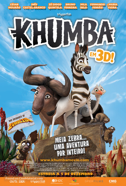 Khumba - Portuguese Movie Poster