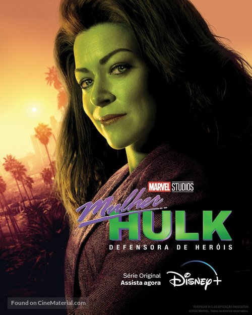 &quot;She-Hulk: Attorney at Law&quot; - Brazilian Movie Poster