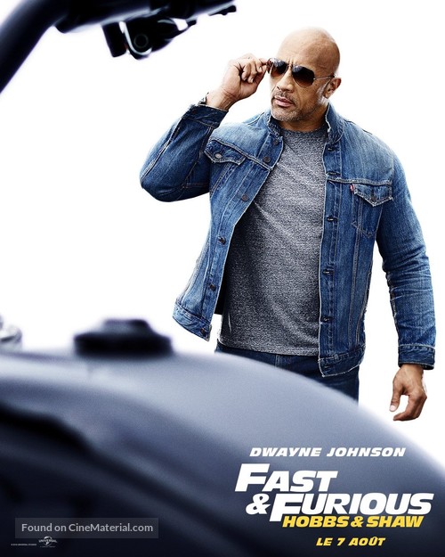 Fast &amp; Furious Presents: Hobbs &amp; Shaw - French Movie Poster