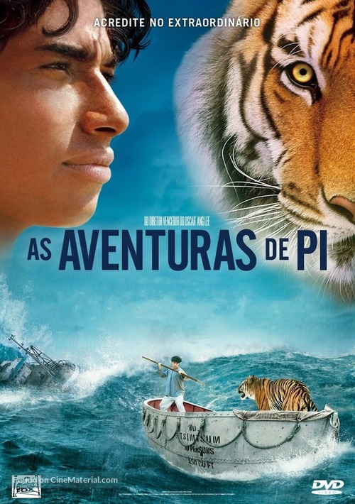 Life of Pi - Brazilian Movie Cover