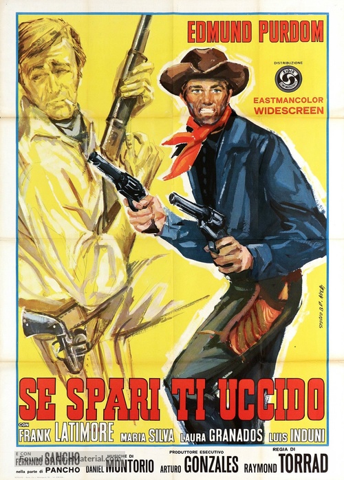 Cuatreros, Los - Italian Movie Poster