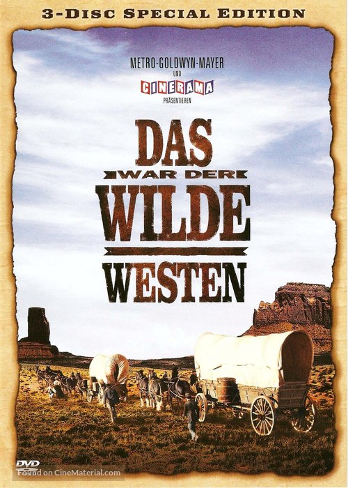 How the West Was Won - German Movie Cover