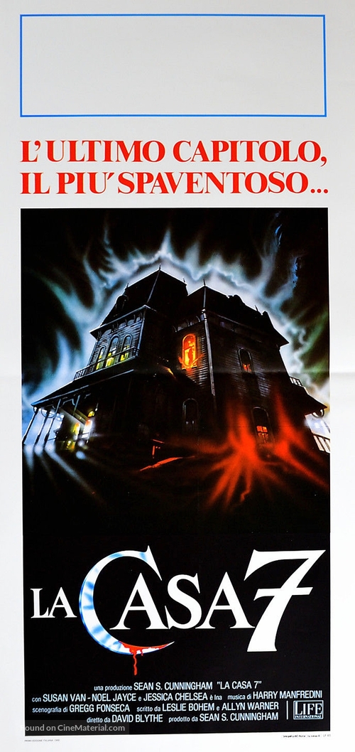 The Horror Show - Italian Movie Poster