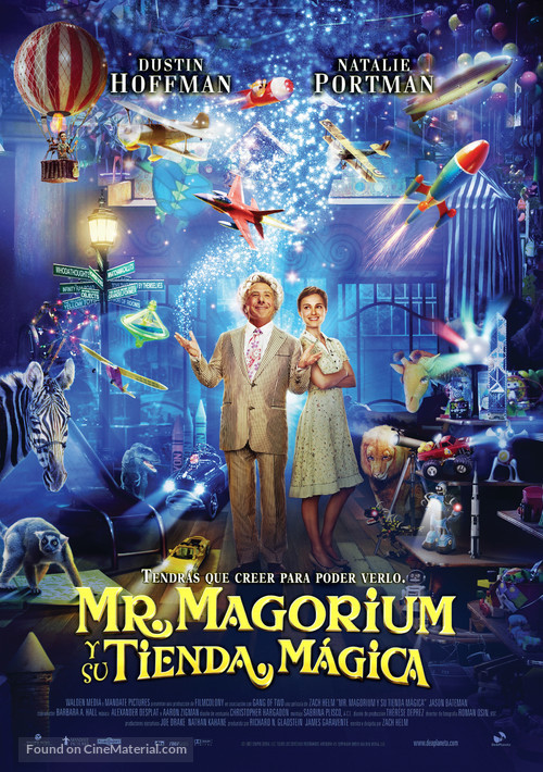 Mr. Magorium&#039;s Wonder Emporium - Spanish Movie Poster