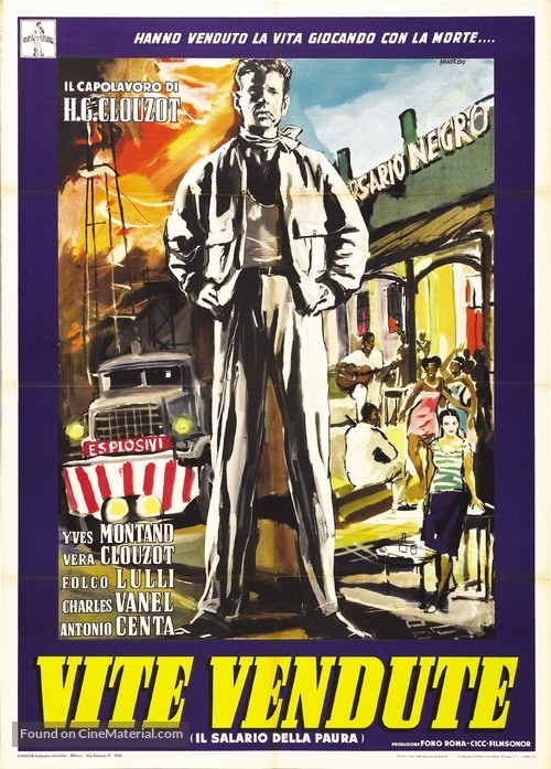 Le salaire de la peur - Italian Movie Poster
