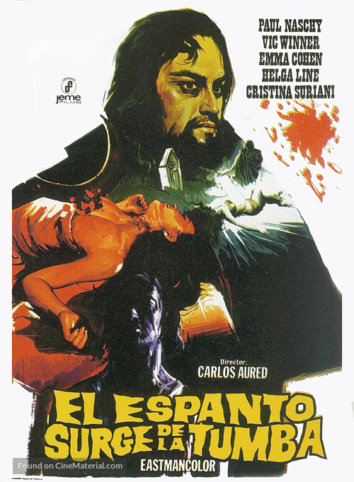 Espanto surge de la tumba, El - Spanish Movie Poster