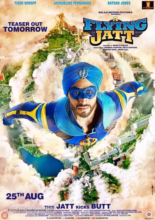 A Flying Jatt - Indian Movie Poster