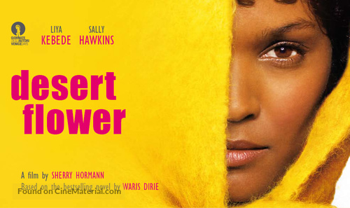 Desert Flower - British poster