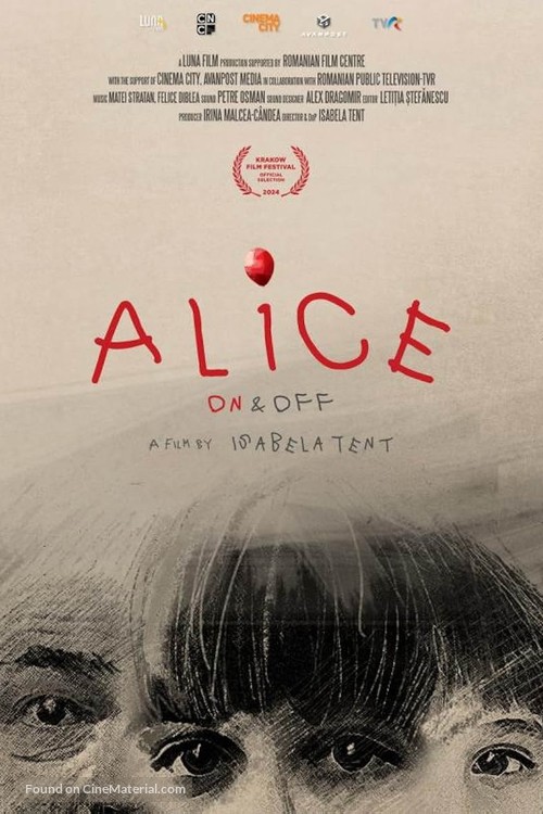 Alice on &amp; Off - Romanian Movie Poster