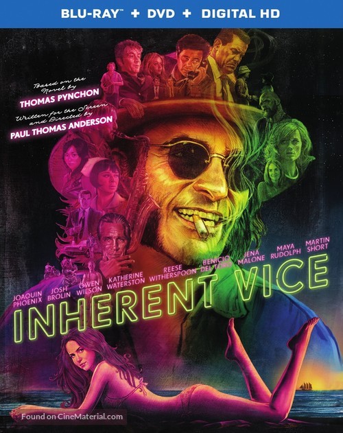 Inherent Vice - Blu-Ray movie cover