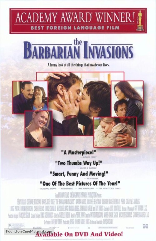 Invasions barbares, Les - Movie Poster