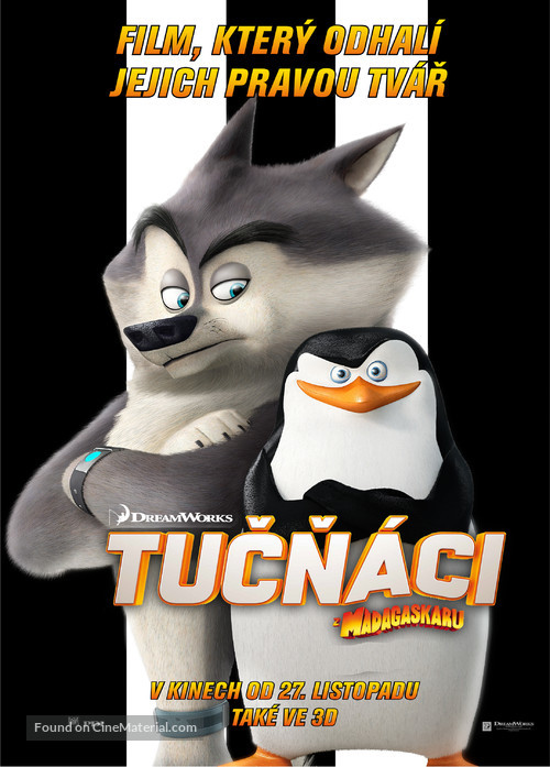 Penguins of Madagascar - Czech Movie Poster