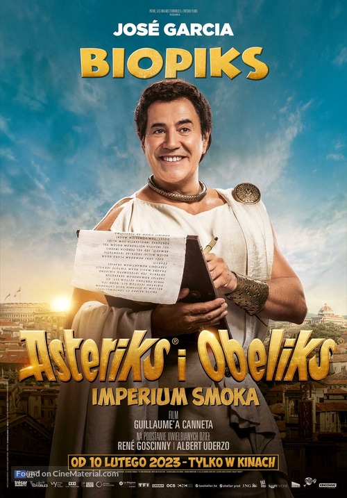 Ast&eacute;rix &amp; Ob&eacute;lix: L&#039;Empire du Milieu - Polish Movie Poster