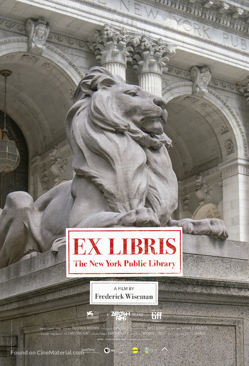 Ex Libris: New York Public Library - Movie Poster