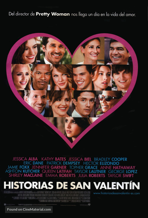 Valentine&#039;s Day - Spanish Movie Poster