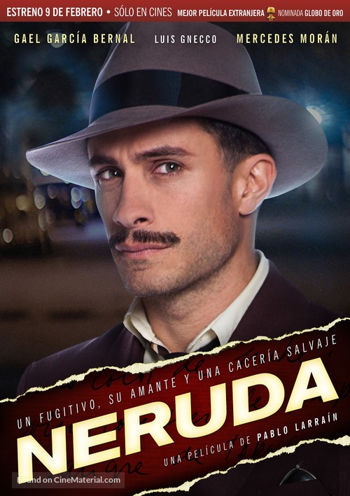 Neruda - Argentinian Movie Poster