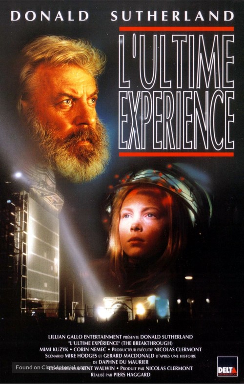 The Lifeforce Experiment - French VHS movie cover
