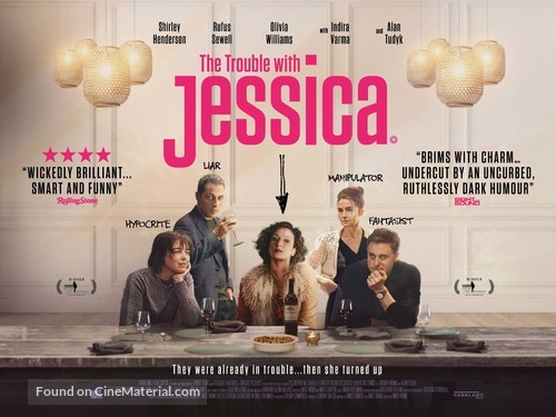 The Trouble with Jessica - British Movie Poster