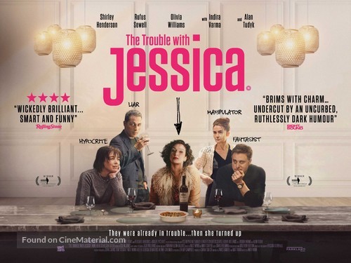 The Trouble with Jessica - British Movie Poster