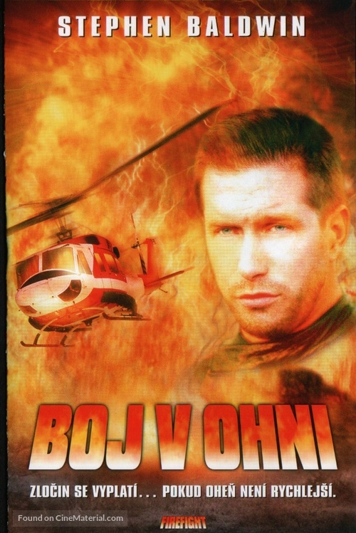 Firefight - Czech DVD movie cover