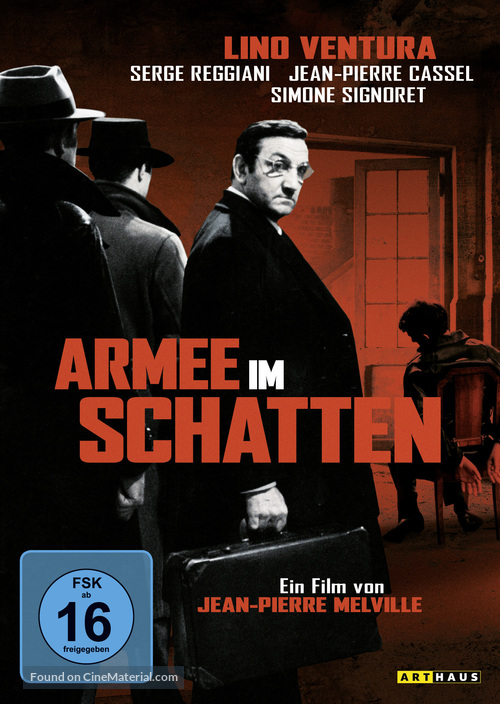 L&#039;arm&eacute;e des ombres - German DVD movie cover