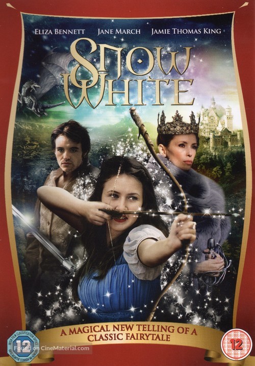 Grimm&#039;s Snow White - British DVD movie cover