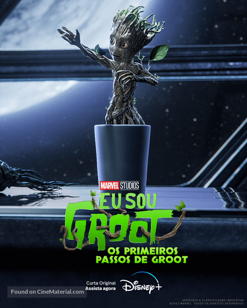 &quot;I Am Groot&quot; - Brazilian Movie Poster