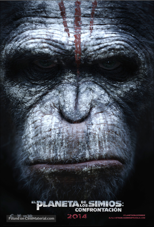 Dawn of the Planet of the Apes - Peruvian Movie Poster