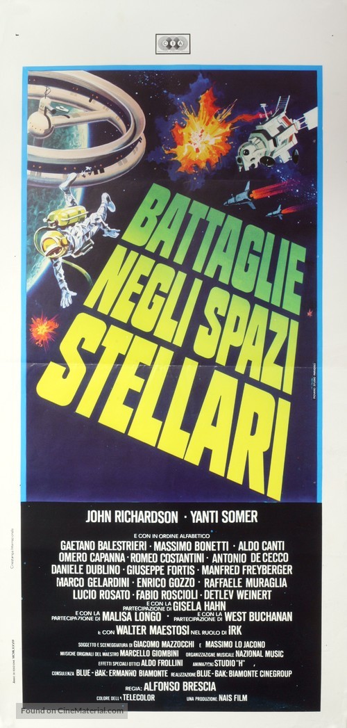 Battaglie negli spazi stellari - Italian Movie Poster