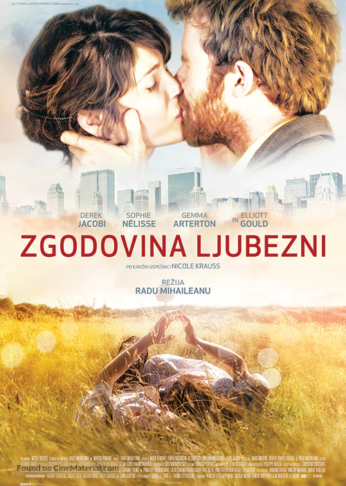 The History of Love - Slovenian Movie Poster