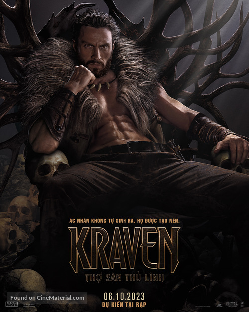 Kraven the Hunter - Vietnamese Movie Poster