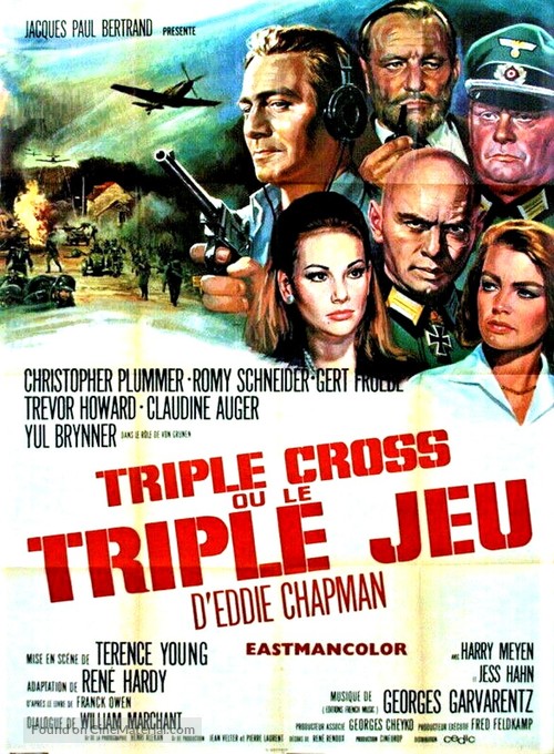 Triple Cross - French Movie Poster