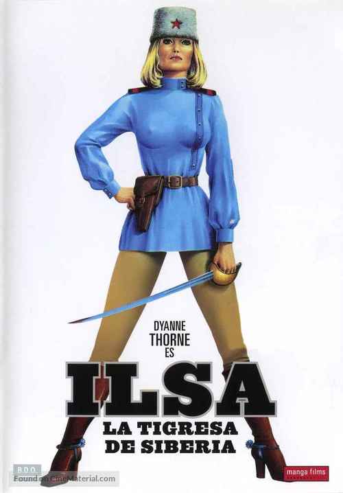 Ilsa the Tigress of Siberia - Spanish Movie Cover