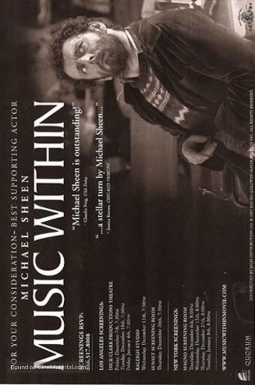 Music Within - Movie Poster