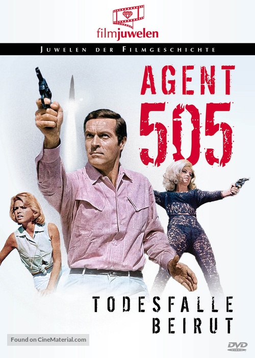 Agent 505 - Todesfalle Beirut - German DVD movie cover