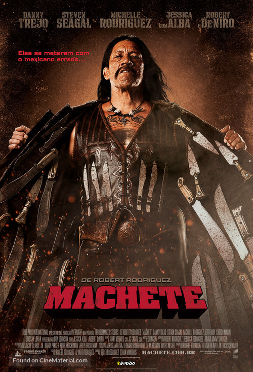 Machete - Brazilian Movie Poster