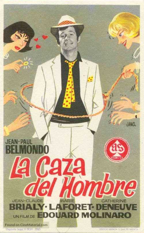 La chasse &agrave; l&#039;homme - Spanish Movie Poster