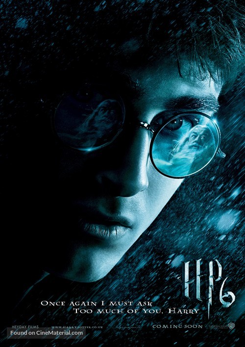 Harry Potter and the Half-Blood Prince - British Movie Poster