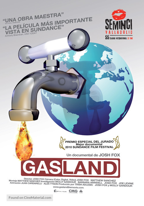 GasLand - Spanish Movie Poster