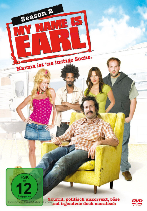 &quot;My Name Is Earl&quot; - German DVD movie cover