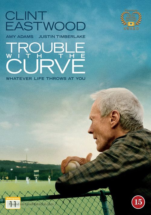 Trouble with the Curve - Danish DVD movie cover