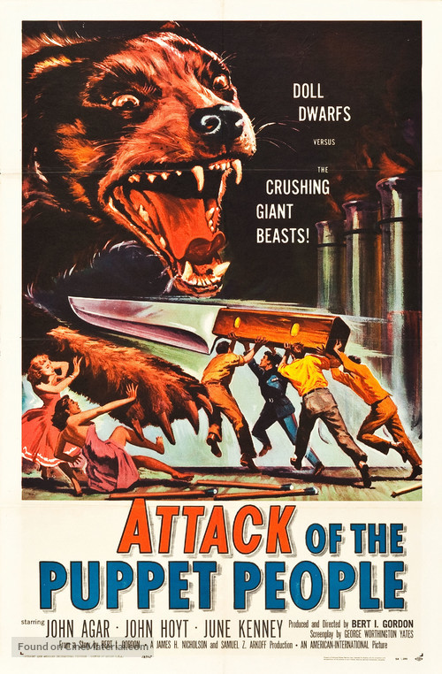 Attack of the Puppet People - Movie Poster