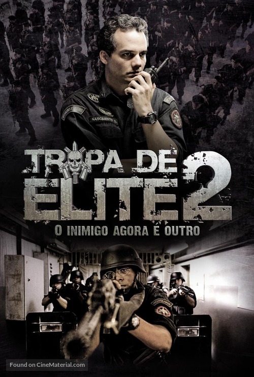 Tropa de Elite 2 - O Inimigo Agora &Eacute; Outro - Brazilian Movie Cover