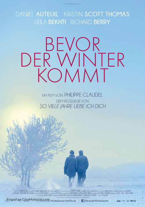 Avant l&#039;hiver - German Movie Poster