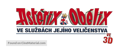 Ast&eacute;rix et Ob&eacute;lix: Au Service de Sa Majest&eacute; - Czech Logo