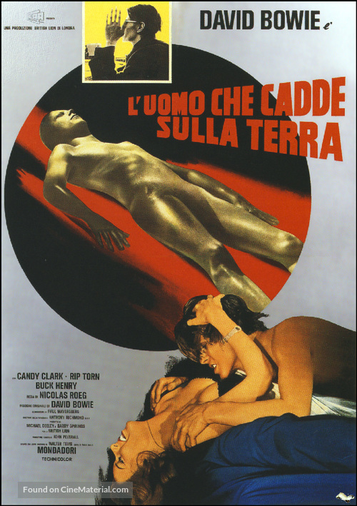 The Man Who Fell to Earth - Italian Movie Poster